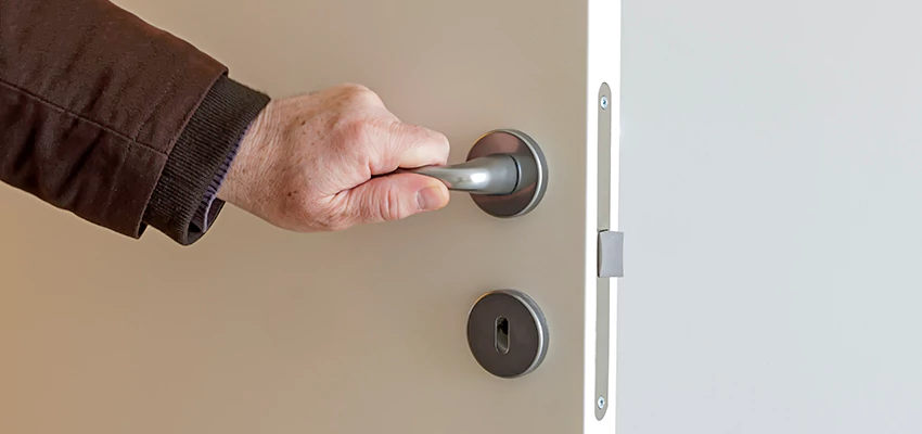 Restroom Locks Privacy Bolt Installation in Yorba Linda, California